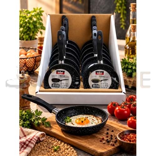 BRİLLANT SOS TAVASI NOVA DÖKÜM 14 CM YUVARLAK 1*12