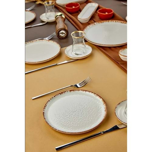 ALİNA HOME BROWN PASTA TABAĞI 20 CM 1*12