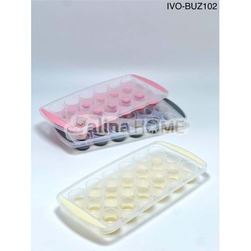 BZD IVORY SİLİKON BUZ KALIBI MİSKET 18 SIRA 1*100