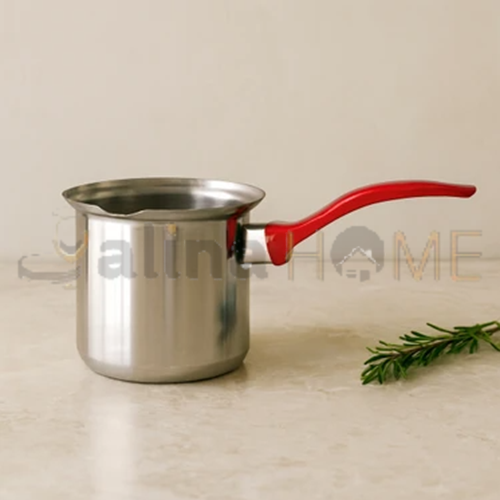 ZEN CEZVE ÇELİK KLASİK KIRMIZI KULP 7 NO 1*40