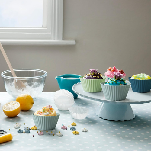 BZD IVORY KEK KALIBI SİLİKON MUFFİN KEK KAPSÜLÜ 1*12