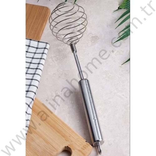 BZD IVORY ÇIRPICI METAL SAPLI YAYLI HELEZON SİPRAL ÇIRPICI 1*24