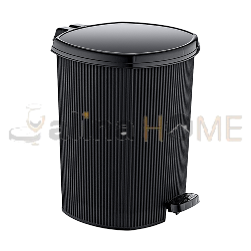 ÖZER ÇÖP KOVASI PEDALLI ÇİZGİLİ 4 NO 20 LT 1*6