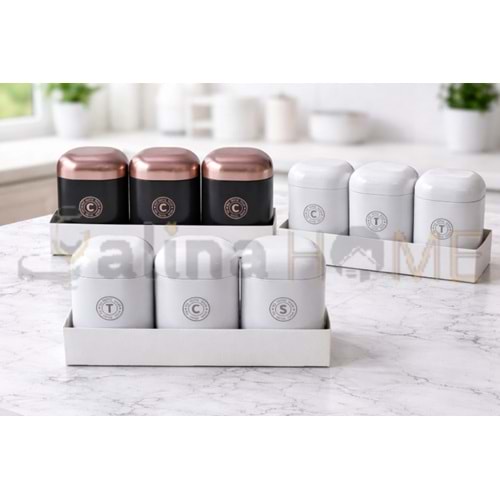 DECOREV SAKLAMA KABI 3 LÜ METAL 1*10