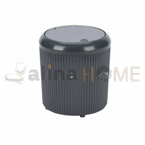 DECOREV ÇÖP KOVASI YUVARLAK 5 LT GRİ 3029 1*4