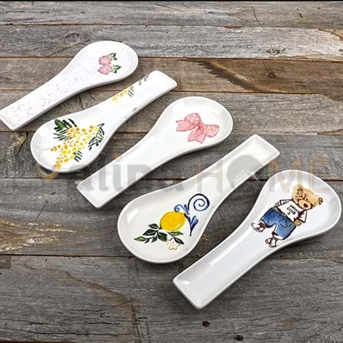 KSV SERAMİK KEPÇE&KAŞIK ALTLIĞI FİGÜRLÜ 26 CM 1*30