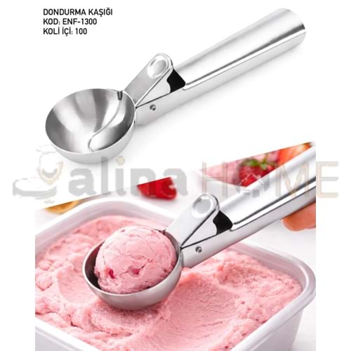 ENF DONDURMA KAŞIĞI METAL BASMALI 1*100