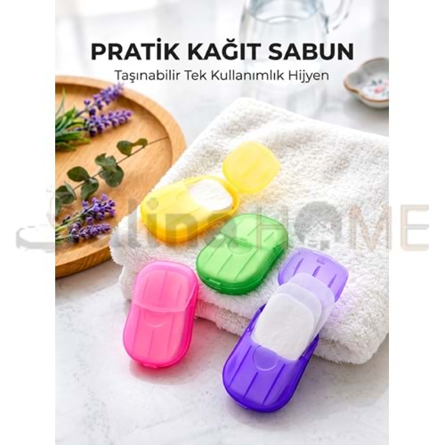 ENF SABUN SİHİRLİ KAĞIT SABUN 18 YAPRAK 1*100