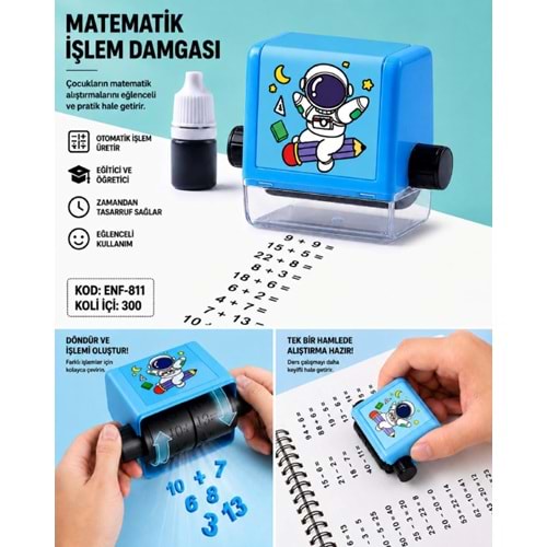 ENF ÇOCUK MODEL HESAP MAKİNASI 1*300
