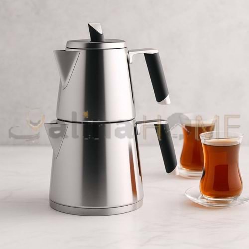 FABRİKA ÇAYDANLIK TAKIMI BLEND 304 ORGİNAL KULP MEDİUM