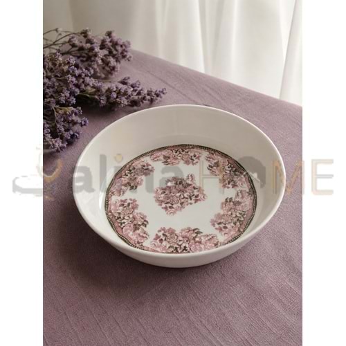 ÜLGER FLORA PEMBE SALATA KASESİ 1*12