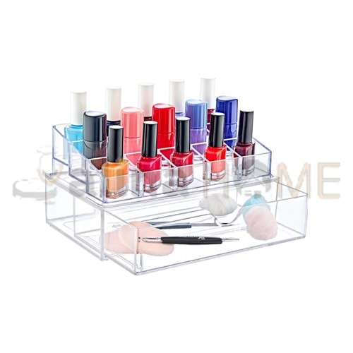 BOX UP MANİKÜR SETİ DÜZENLEYİCİSİ 6 GÖZ 1*12