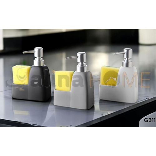 GNL PORSELEN SÜNGERLİKLİ SIVI SABUNLUK 1*24