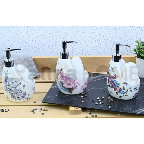 GNL PORSELEN SÜNGERLİKLİ SIVI SABUNLUK 1*24