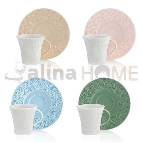 OKS KAVALYE BONİBON 2 Lİ KAHVE TAKIMI 1*22