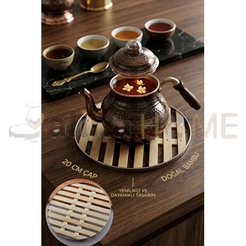 GLD NİHALE BAMBU YUVARLAK 20 CM GLD-8086 1*120