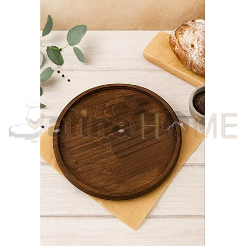 GLD BAMBU SUNUM TEPSİSİ YUVARLAK 25 CM 1*66