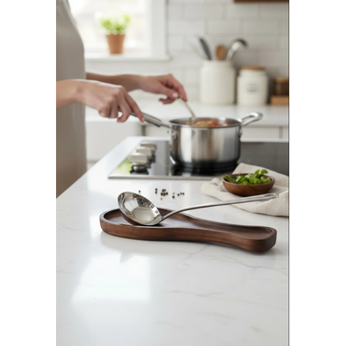 GLD TEZGAH ÜSTÜ AHŞAP KAŞIK ALTLIĞI 23 CM 1*200