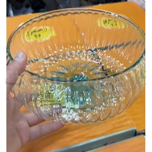 GLASSCOM AKDENİZ AYAKLI MEYVELİK 24 CM DERİN 1*4