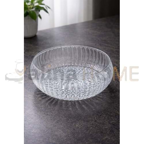 ALN GLASSCOM AKDENİZ SALATA KASESİ RUSTİK PLATE 7x25 CM 1*4