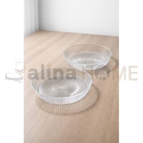 ALN EKS CAM KASE DİK KENAR 2 Lİ 25 CM KASE 1*6