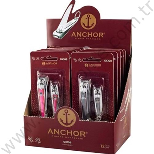 ANCHOR TIRNAK MAKASI SİLİKONLU 108 1*12