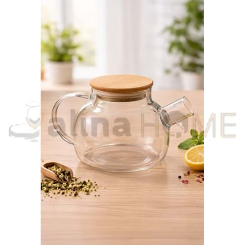 DİAMONDS CAM ISIYA DAYANIKLI ÇAYDANLIK 1000 ML 1*24