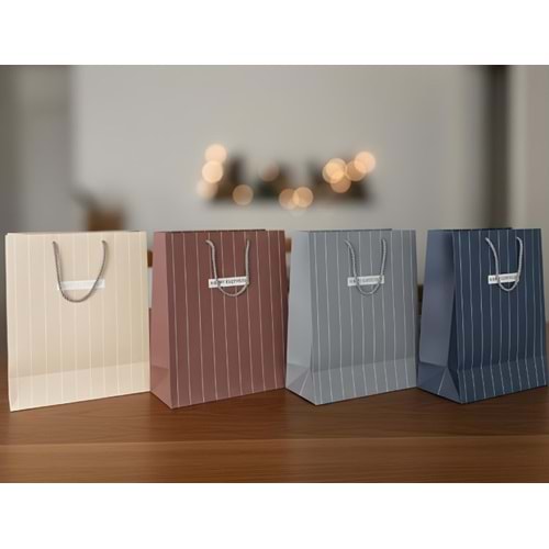 BZD IVORY HEDİYELİK ÇANTA DESENLİ 25x20 CM 1*12