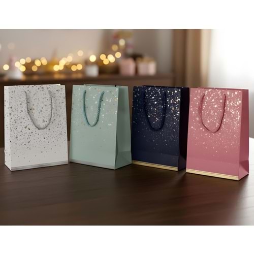 BZD IVORY HEDİYELİK ÇANTA DESENLİ 25x20 CM 1*12