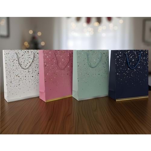 BZD IVORY HEDİYELİK ÇANTA DESENLİ 33x26 CM 1*12