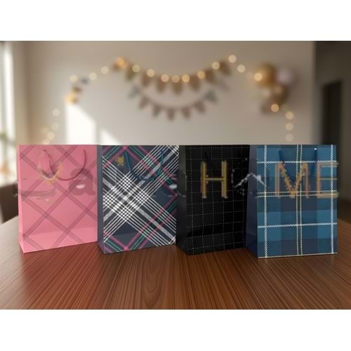 BZD IVORY HEDİYELİK ÇANTA DESENLİ 25x20 CM 1*12