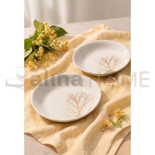 ALİNA HOME IHLAMUR KÜÇÜK YEMEK TABAĞI 17 CM 1*18