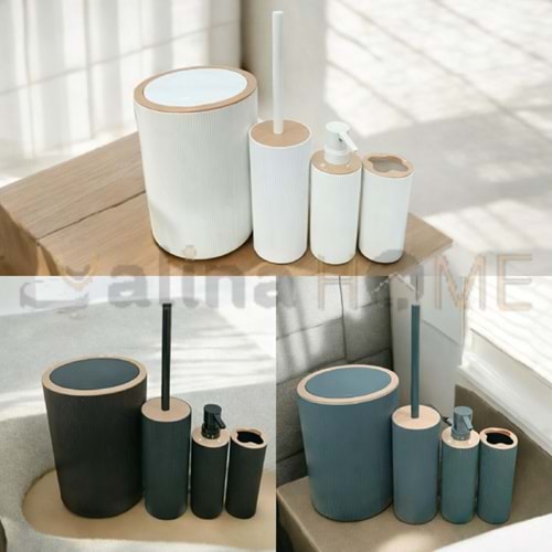 İNDECOR BANYO SETİ LİZA 4 PARÇA 1*6