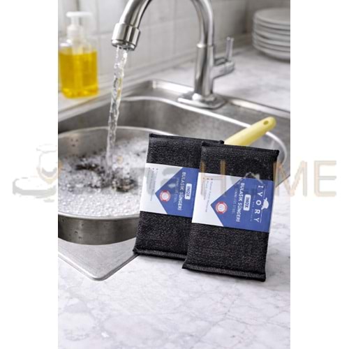 BZD IVORY BULAŞIK SÜNGERİ 2 Lİ TELLİ 1*12