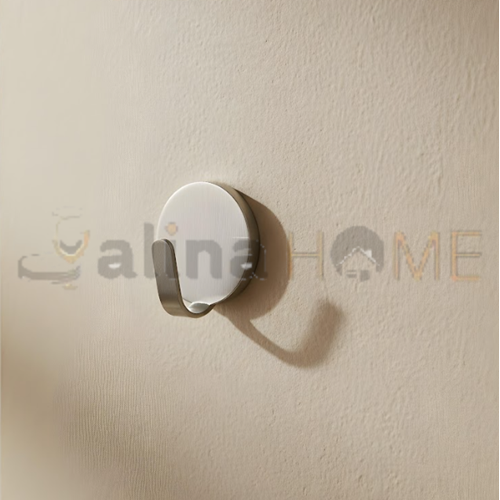 BZD IVORY YAPIŞKANLI ASKI METAL 6 LI YUVARLAK ASKI 1*120