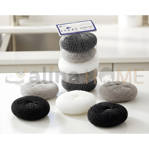 BZD IVORY BULAŞIK TELİ FİLELİ 5 Lİ 1*150
