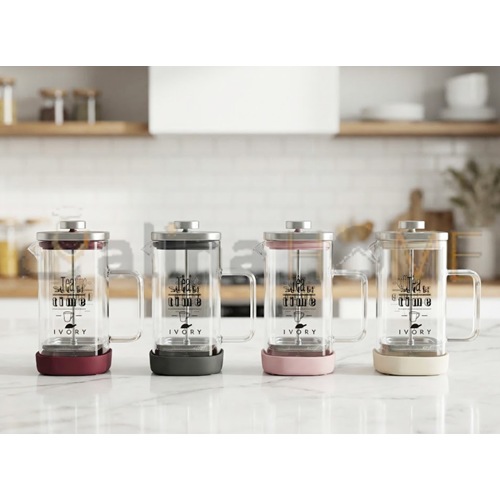 BZD IVORY CAM FRENCH PRESS KARE 350 ML 1*24