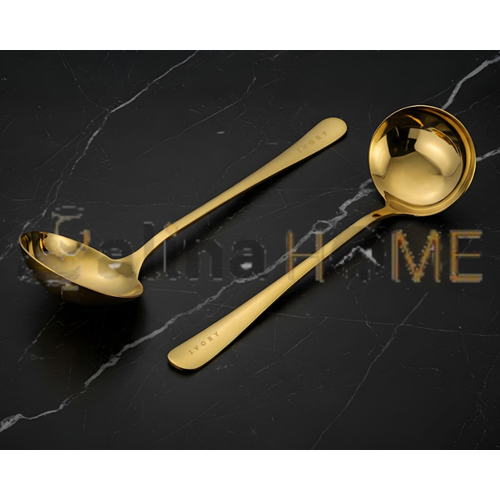 BZD IVORY ÇELİK SERVİS GOLD KEPÇE 24 CM 1*24