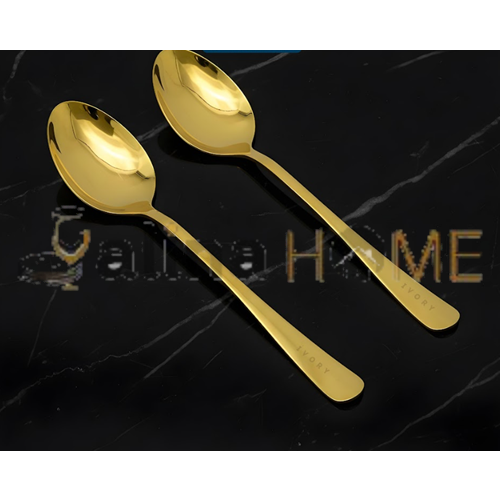 BZD IVORY ÇELİK SERVİS GOLD KAŞIK 26 CM 1*24