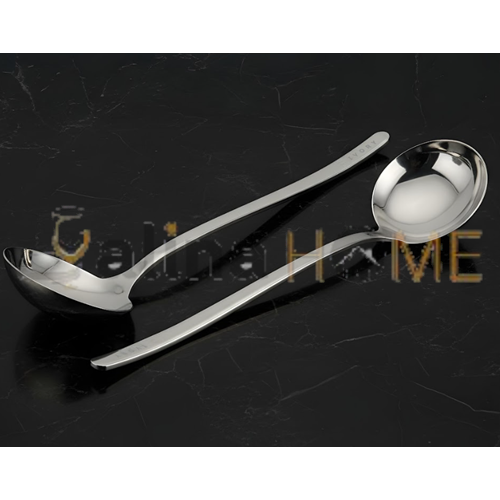 BZD IVORY ÇELİK SERVİS KEPÇE 25 CM 1*24