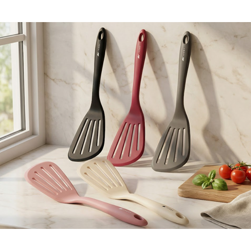 BZD IVORY SİLİKON DELİKLİ SPATULA 32,5 CM L BOY 1*24