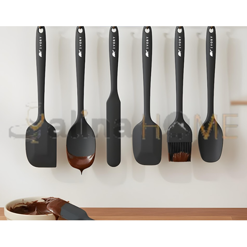 BZD IVORY SİLİKON MUTFAK SETİ 6 PARÇA 1*65