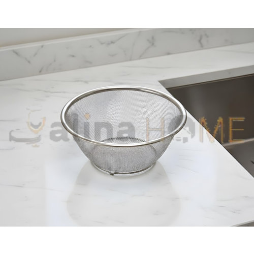 BZD IVORY SÜZGEÇ ÇELİK SEPET 14 CM TEL SÜZGEÇ 1*120