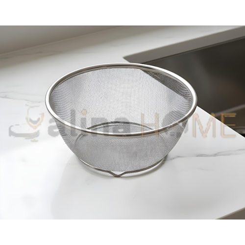 BZD IVORY SÜZGEÇ ÇELİK SEPET 18 CM TEL SÜZGEÇ 1*120