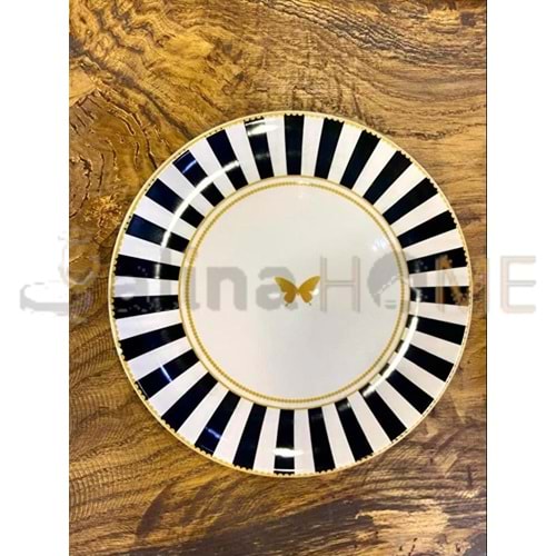 ÜLGER ÇİZGİLİ KELEBEK MODEL 6 LI SERVİS TABAĞI 1*4