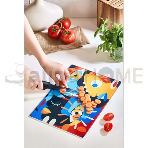 EKS CAM KIRILMAZ DİKDÖRTGEN KESİM PANOSU 35x25 CM