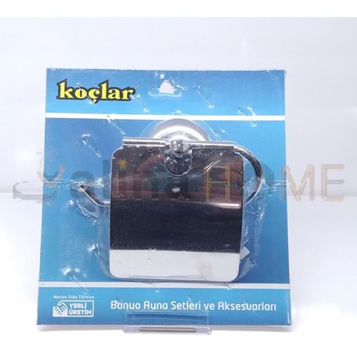 KOÇLAR KROM KAPAKLI TUVALET KAĞITLIK 1*60