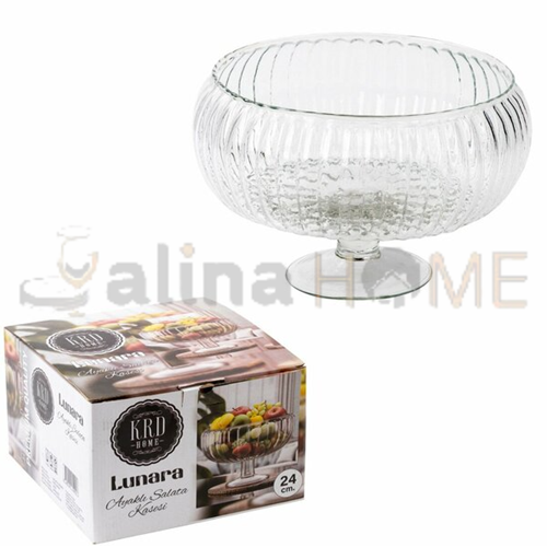 ALN KRD LUNARA RUSTİK AYAKLI SALATA KASAESİ 24 CM KRD-25041 1*4