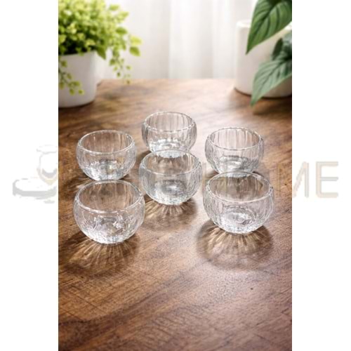 KRD CAM SOSLUK & ÇEREZLİK 6 LI ÇİZGİLİ 1*8