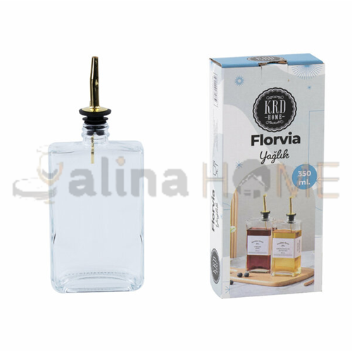 KRD CAM YAĞLIK FLORVİA KARE 350 ML 1*48